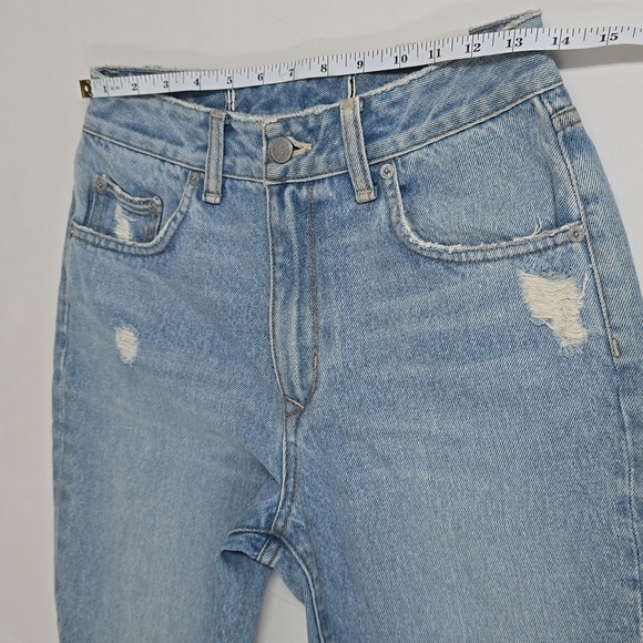 Lovers and Friends Women's Jeans High Rise distressed Straight - Picture 6 of 12